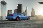 BMW M4 Coupe GTRS4 Yas Marina Blue by Vorsteiner 2015 года